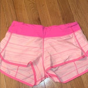 Lululemon speed up shorts